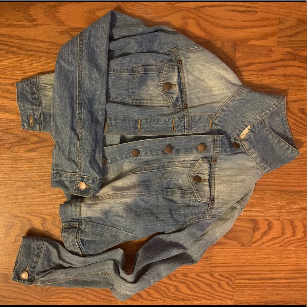 Cropped Jean Jacket